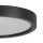 LED panel , falon kívüli , 15W , kerek , fekete , 28.5 cm , természetes fehér , műanyag , EGLO , ECO RANGE , IDUN-E , 74166