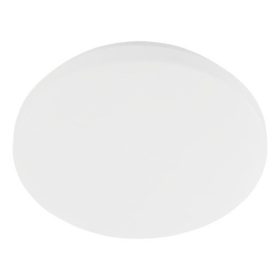   LED lámpa , fali , mennyezeti , 11W , kerek , fehér , 26 cm , meleg fehér , műanyag , EGLO , ECO RANGE , POGLIOLA-E , 74029