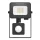 LED reflektor , 10W , természetes fehér , fekete , alumínium , üveg , mozgásérzékelős ,  IP44 , EGLO , ECO RANGE , RISACCA-E , 74014