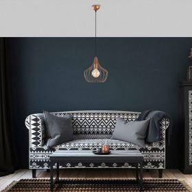   Opviq, 525NOR1596, Elegáns fekete falilámpa, fém ház, 10 x 12 cm, magasság 100 cm, Max 40W, IP20 | Elbűvölő szállodai stílusú világítás a modern terekhez