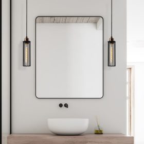   Eleg&aacute;ns fekete falil&aacute;mpa, f&eacute;m h&aacute;z, 10 x 12 cm, magass&aacute;g 100 cm, Max 40W, IP20