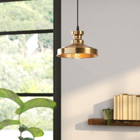   Opviq, 521SHN3133, Glam skandináv csillár, arany fém test, 22 x 22 cm, magasság 109 cm, 90 cm kábel, E27 aljzat Max 40W, IP20