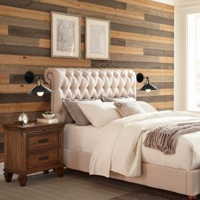   Skandináv fekete falilámpa, fém ház, 24 x 30 x 18 cm | E27 aljzat, max 40W | Stílusos és funkcionális világítás a modern lakberendezéshez, IP20 besorolás, tökéletes nappali és hálószoba hangulathoz