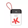 SKROSS RELOAD10 Travel / utazásra kész 10.000 mAh POWERBANK+ USB-C kábel, feltöltve