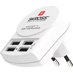 SKROSS USB töltő (4x USB-A, 4x1,2A)