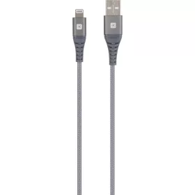   SKROSS Steel Line USB kábel, töltő, szinkron, (lightning) 1,2m