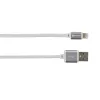 SKROSS Steel Line USB kábel, töltő (lightning) 1m