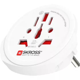   SKROSS 1.500211-2 World to Europe - csatlakozó átalakító európába utazóknak (dobozos)
