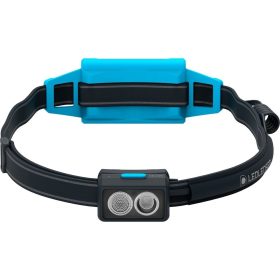   LEDLENSER NEO5R 600lm tölthető futó-fejlámpa 100m Li-ion/ Fekete/kék