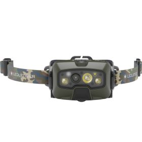   LEDLENSER HF8R Core RGB 1600lm/210m, Li-ion, tölthető fejlámpa, terepmintás