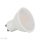 LED spot égő, 2,9w, 4000K, természetes fehér, 250lm, GU10, 100°, fehér/tejfehér búra, CRI>80, V-TAC, 212988