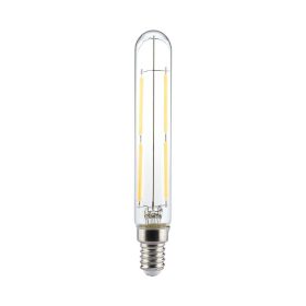   LED izzó átlátszó filament T20 E14, 4w, 6500K, hideg fehér, 400lm, 300°, CRI>80, V-TAC, 212703